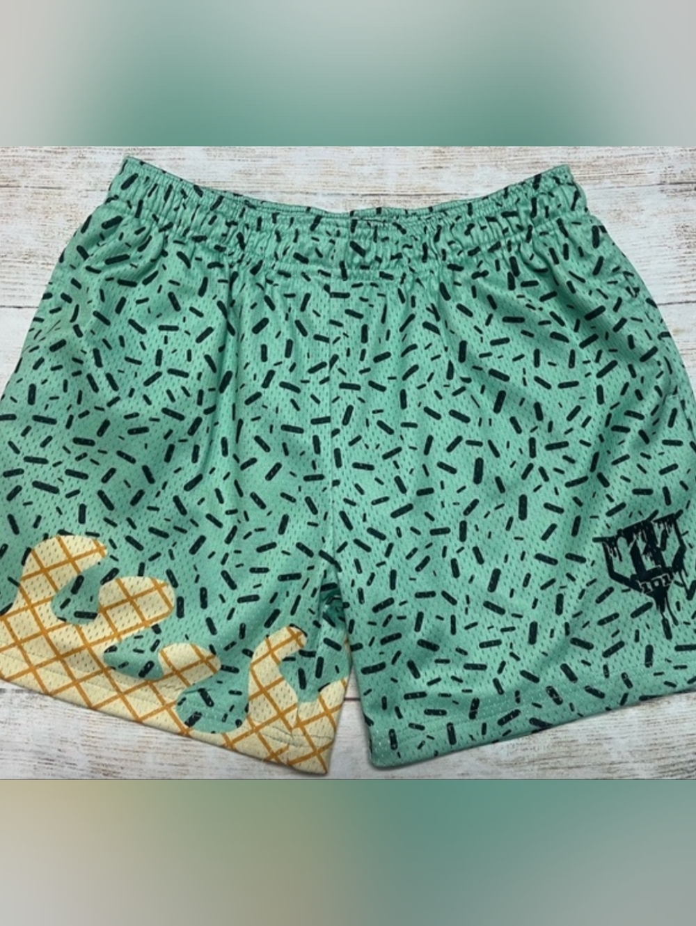 Baseball Lifestyle 101 Mint Ice Cream Shorts Size Youth Large